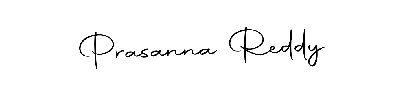 Use a signature maker to create a handwritten signature online. With this signature software, you can design (Autography-DOLnW) your own signature for name Prasanna Reddy. Prasanna Reddy signature style 10 images and pictures png