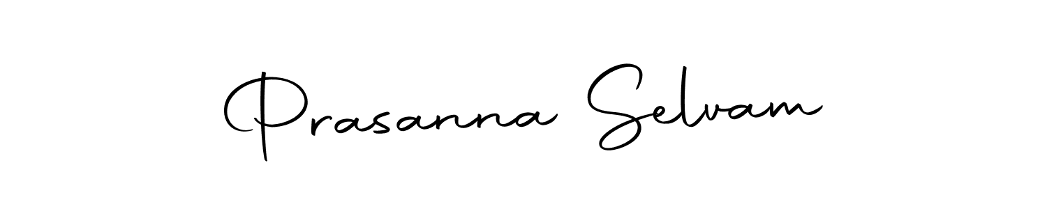 Make a short Prasanna Selvam signature style. Manage your documents anywhere anytime using Autography-DOLnW. Create and add eSignatures, submit forms, share and send files easily. Prasanna Selvam signature style 10 images and pictures png