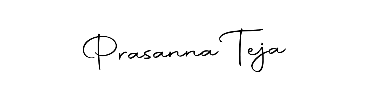 Make a short Prasanna Teja signature style. Manage your documents anywhere anytime using Autography-DOLnW. Create and add eSignatures, submit forms, share and send files easily. Prasanna Teja signature style 10 images and pictures png