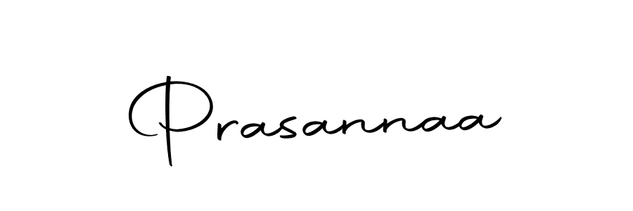 Use a signature maker to create a handwritten signature online. With this signature software, you can design (Autography-DOLnW) your own signature for name Prasannaa. Prasannaa signature style 10 images and pictures png