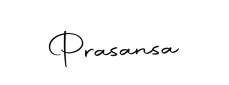 Make a beautiful signature design for name Prasansa. Use this online signature maker to create a handwritten signature for free. Prasansa signature style 10 images and pictures png