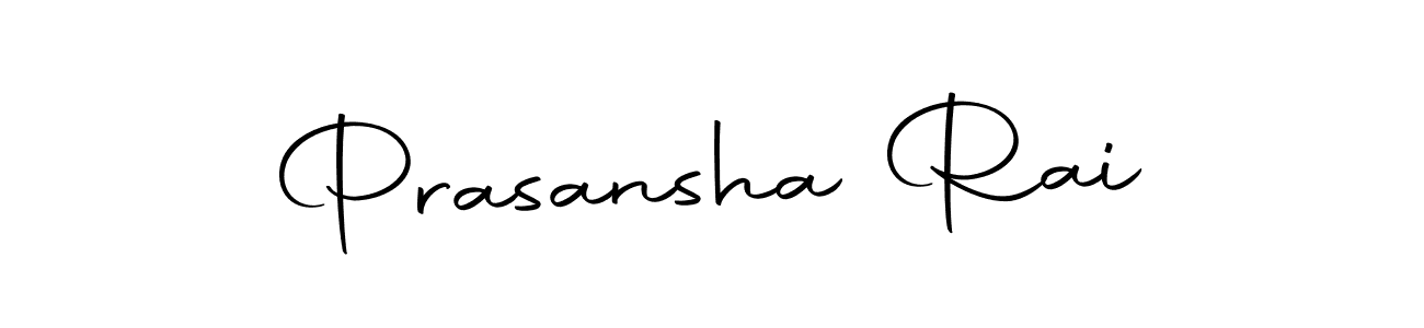 Prasansha Rai stylish signature style. Best Handwritten Sign (Autography-DOLnW) for my name. Handwritten Signature Collection Ideas for my name Prasansha Rai. Prasansha Rai signature style 10 images and pictures png