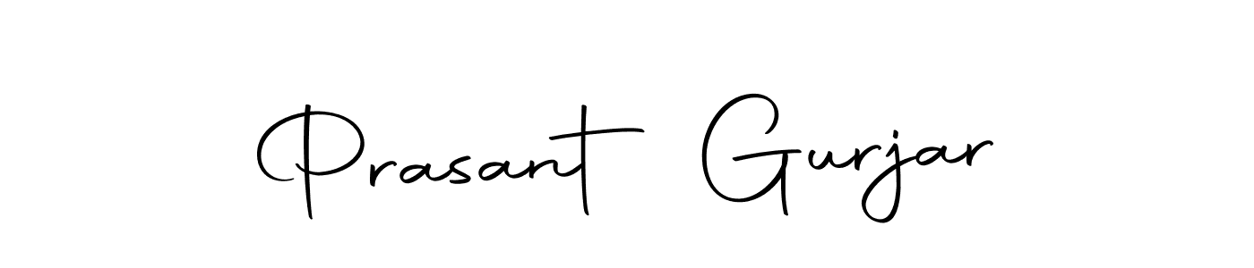 Make a beautiful signature design for name Prasant Gurjar. Use this online signature maker to create a handwritten signature for free. Prasant Gurjar signature style 10 images and pictures png