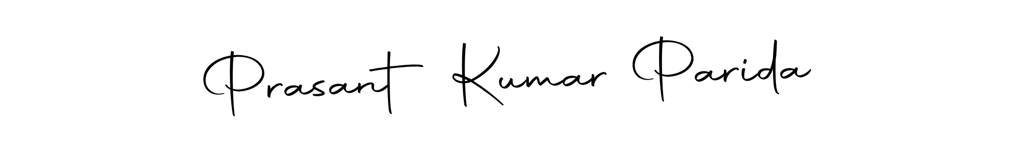 How to make Prasant Kumar Parida name signature. Use Autography-DOLnW style for creating short signs online. This is the latest handwritten sign. Prasant Kumar Parida signature style 10 images and pictures png