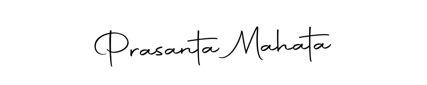 Create a beautiful signature design for name Prasanta Mahata. With this signature (Autography-DOLnW) fonts, you can make a handwritten signature for free. Prasanta Mahata signature style 10 images and pictures png