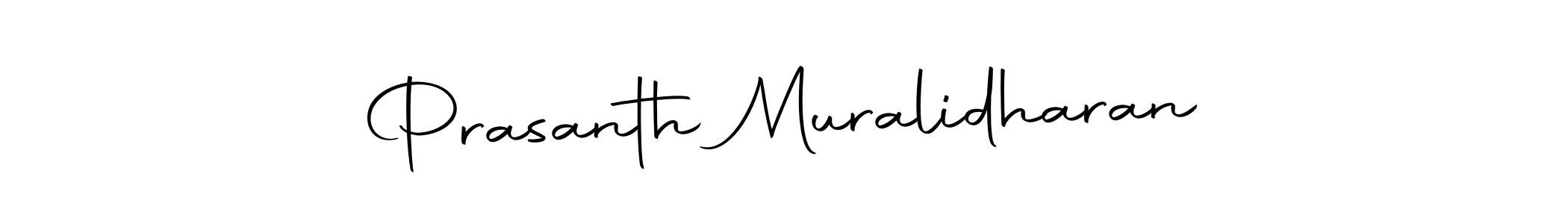 Make a beautiful signature design for name Prasanth Muralidharan. Use this online signature maker to create a handwritten signature for free. Prasanth Muralidharan signature style 10 images and pictures png