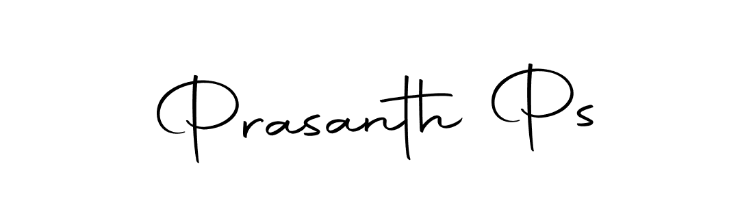 Make a beautiful signature design for name Prasanth Ps. Use this online signature maker to create a handwritten signature for free. Prasanth Ps signature style 10 images and pictures png