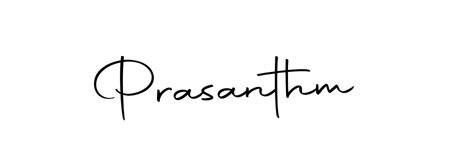 The best way (Autography-DOLnW) to make a short signature is to pick only two or three words in your name. The name Prasanthm include a total of six letters. For converting this name. Prasanthm signature style 10 images and pictures png