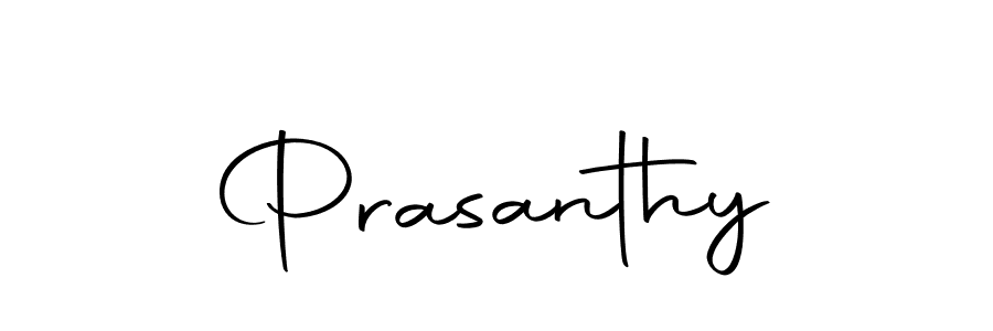 How to make Prasanthy name signature. Use Autography-DOLnW style for creating short signs online. This is the latest handwritten sign. Prasanthy signature style 10 images and pictures png