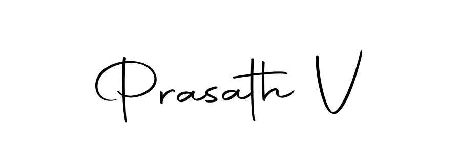 Also we have Prasath V name is the best signature style. Create professional handwritten signature collection using Autography-DOLnW autograph style. Prasath V signature style 10 images and pictures png