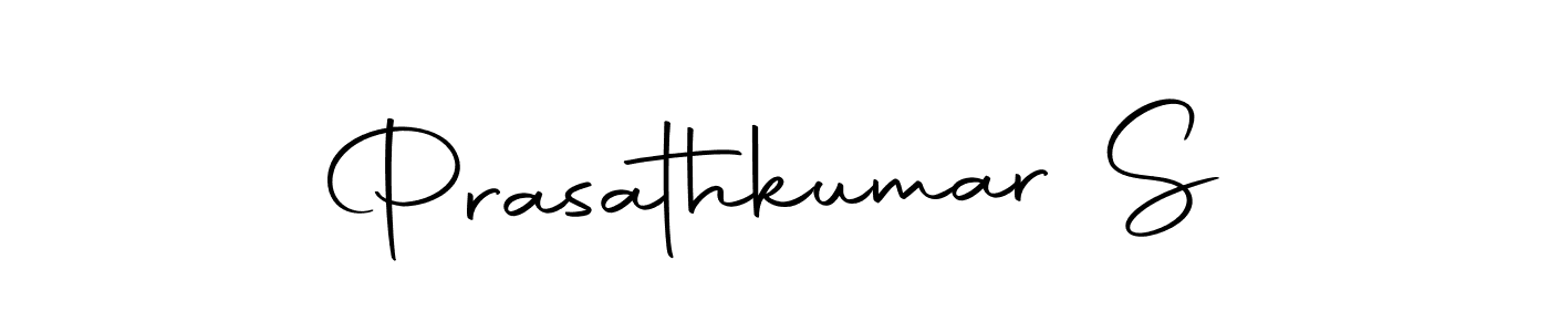 Prasathkumar S stylish signature style. Best Handwritten Sign (Autography-DOLnW) for my name. Handwritten Signature Collection Ideas for my name Prasathkumar S. Prasathkumar S signature style 10 images and pictures png