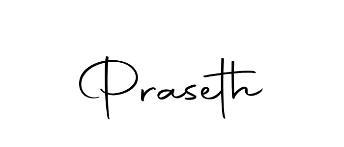 Create a beautiful signature design for name Praseth. With this signature (Autography-DOLnW) fonts, you can make a handwritten signature for free. Praseth signature style 10 images and pictures png