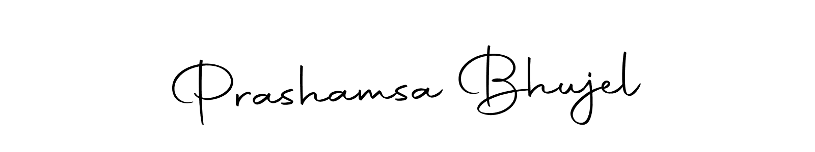 Make a beautiful signature design for name Prashamsa Bhujel. With this signature (Autography-DOLnW) style, you can create a handwritten signature for free. Prashamsa Bhujel signature style 10 images and pictures png