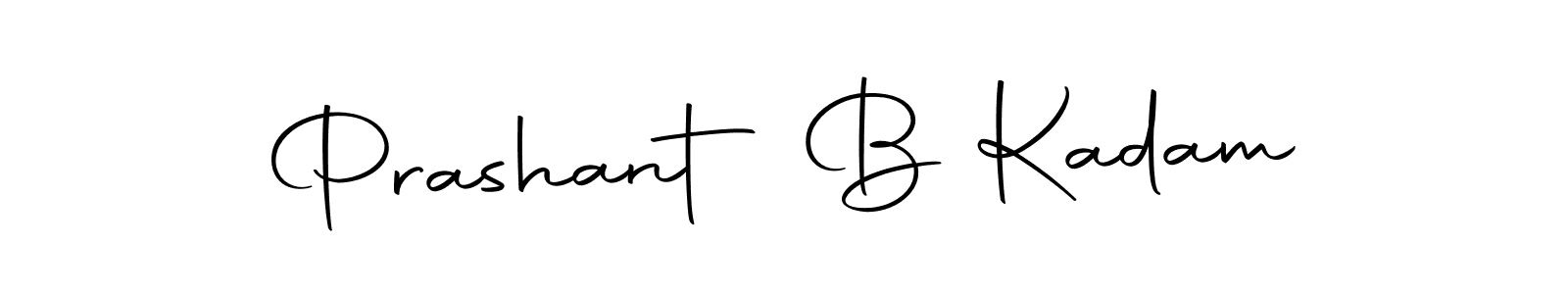 Make a short Prashant B Kadam signature style. Manage your documents anywhere anytime using Autography-DOLnW. Create and add eSignatures, submit forms, share and send files easily. Prashant B Kadam signature style 10 images and pictures png