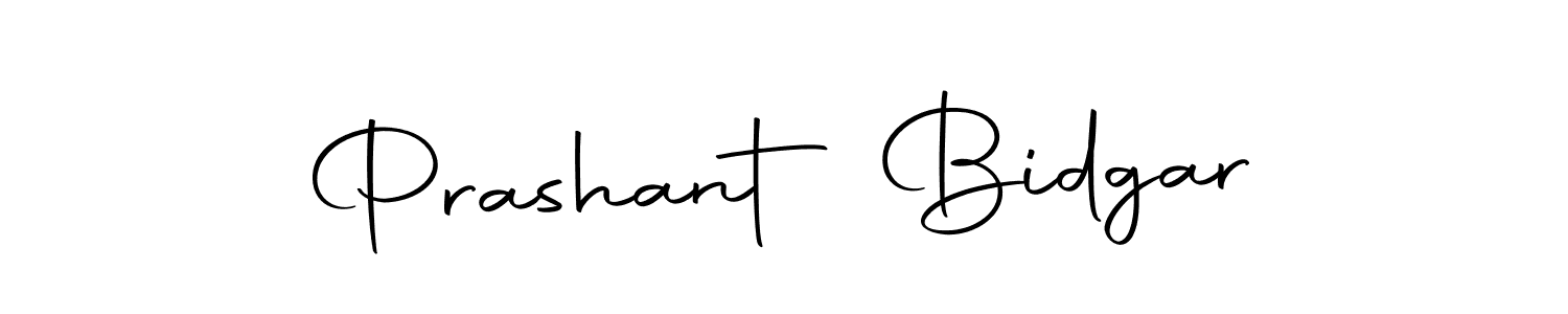 if you are searching for the best signature style for your name Prashant Bidgar. so please give up your signature search. here we have designed multiple signature styles  using Autography-DOLnW. Prashant Bidgar signature style 10 images and pictures png