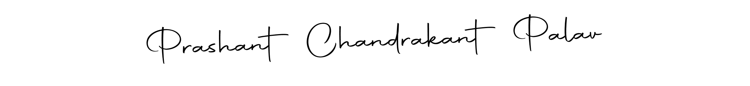 Create a beautiful signature design for name Prashant Chandrakant Palav. With this signature (Autography-DOLnW) fonts, you can make a handwritten signature for free. Prashant Chandrakant Palav signature style 10 images and pictures png