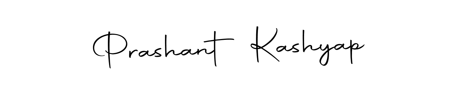 Use a signature maker to create a handwritten signature online. With this signature software, you can design (Autography-DOLnW) your own signature for name Prashant Kashyap. Prashant Kashyap signature style 10 images and pictures png