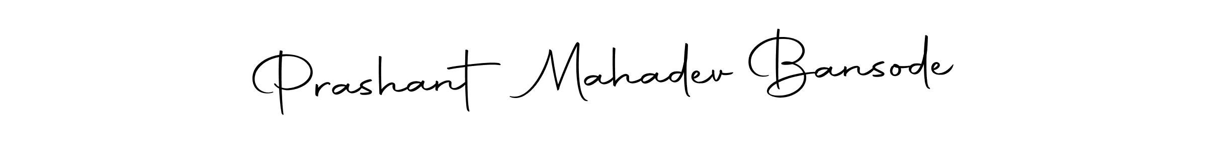 Autography-DOLnW is a professional signature style that is perfect for those who want to add a touch of class to their signature. It is also a great choice for those who want to make their signature more unique. Get Prashant Mahadev Bansode name to fancy signature for free. Prashant Mahadev Bansode signature style 10 images and pictures png