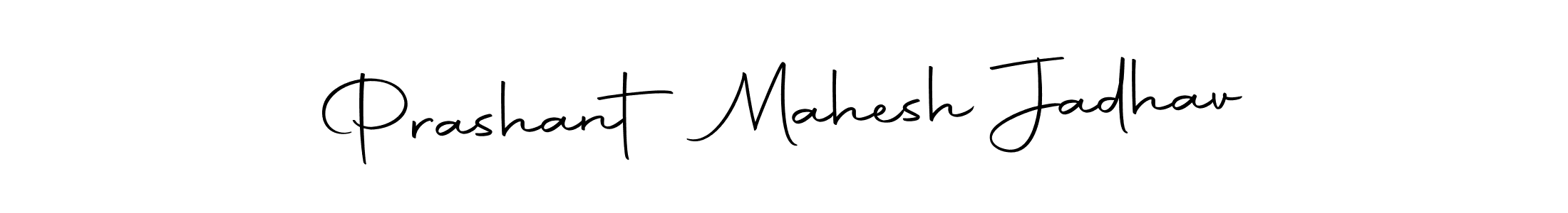 Create a beautiful signature design for name Prashant Mahesh Jadhav. With this signature (Autography-DOLnW) fonts, you can make a handwritten signature for free. Prashant Mahesh Jadhav signature style 10 images and pictures png