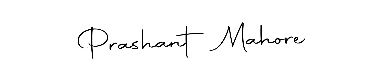 You can use this online signature creator to create a handwritten signature for the name Prashant Mahore. This is the best online autograph maker. Prashant Mahore signature style 10 images and pictures png