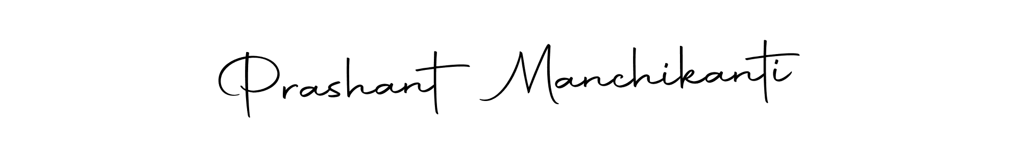 Make a beautiful signature design for name Prashant Manchikanti. Use this online signature maker to create a handwritten signature for free. Prashant Manchikanti signature style 10 images and pictures png