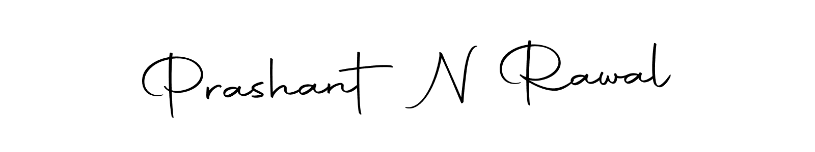 Use a signature maker to create a handwritten signature online. With this signature software, you can design (Autography-DOLnW) your own signature for name Prashant N Rawal. Prashant N Rawal signature style 10 images and pictures png