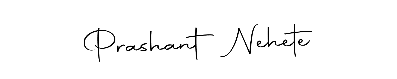 The best way (Autography-DOLnW) to make a short signature is to pick only two or three words in your name. The name Prashant Nehete include a total of six letters. For converting this name. Prashant Nehete signature style 10 images and pictures png