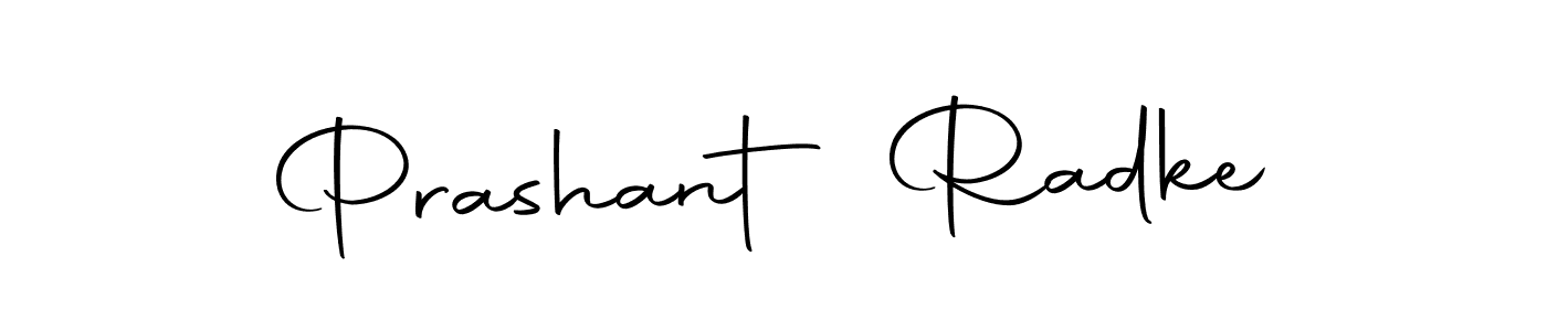 Create a beautiful signature design for name Prashant Radke. With this signature (Autography-DOLnW) fonts, you can make a handwritten signature for free. Prashant Radke signature style 10 images and pictures png