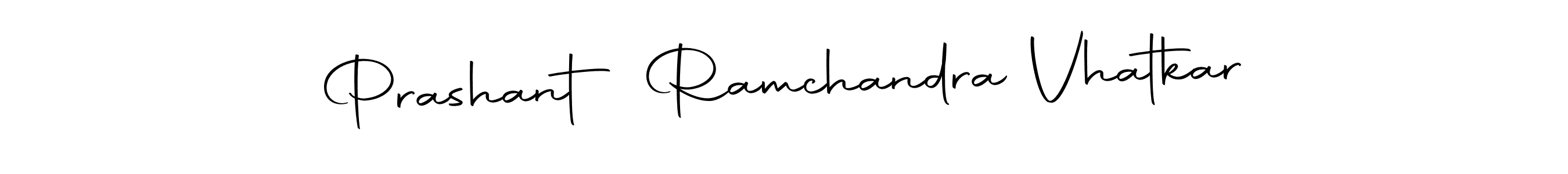 The best way (Autography-DOLnW) to make a short signature is to pick only two or three words in your name. The name Prashant Ramchandra Vhatkar include a total of six letters. For converting this name. Prashant Ramchandra Vhatkar signature style 10 images and pictures png