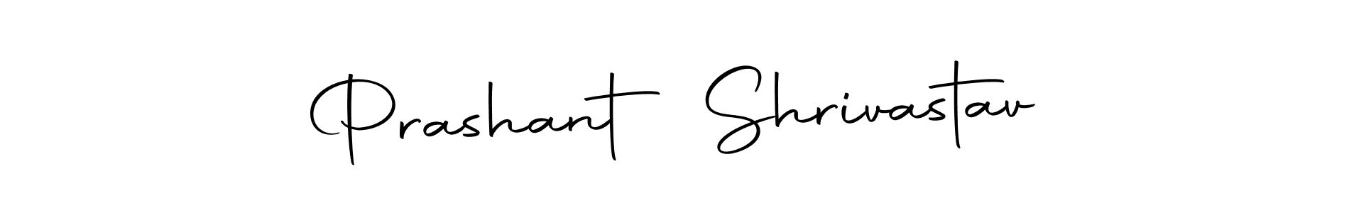 How to make Prashant Shrivastav name signature. Use Autography-DOLnW style for creating short signs online. This is the latest handwritten sign. Prashant Shrivastav signature style 10 images and pictures png