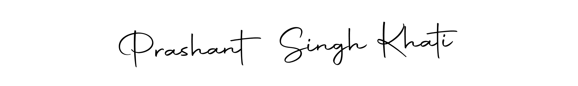 Use a signature maker to create a handwritten signature online. With this signature software, you can design (Autography-DOLnW) your own signature for name Prashant Singh Khati. Prashant Singh Khati signature style 10 images and pictures png