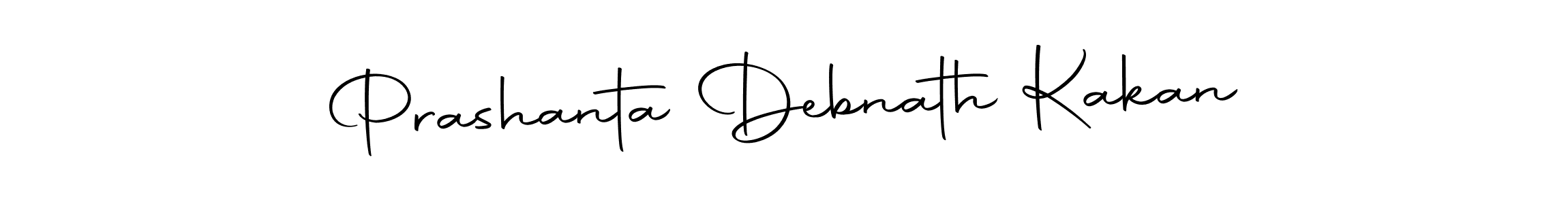 Autography-DOLnW is a professional signature style that is perfect for those who want to add a touch of class to their signature. It is also a great choice for those who want to make their signature more unique. Get Prashanta Debnath Kakan name to fancy signature for free. Prashanta Debnath Kakan signature style 10 images and pictures png