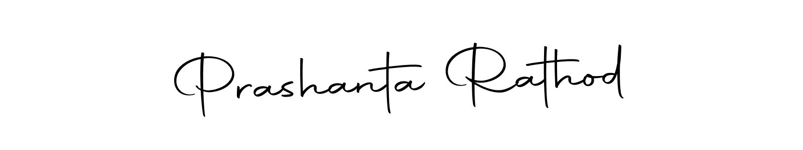 Design your own signature with our free online signature maker. With this signature software, you can create a handwritten (Autography-DOLnW) signature for name Prashanta Rathod. Prashanta Rathod signature style 10 images and pictures png