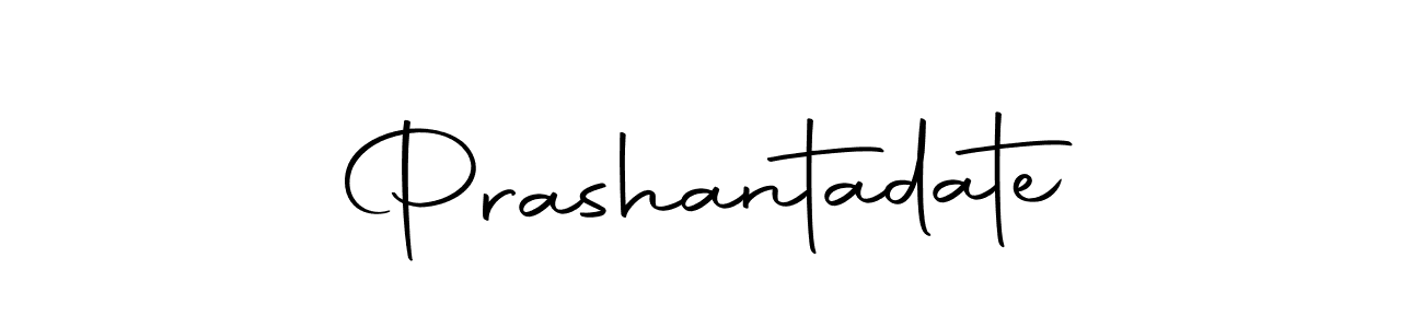 Make a beautiful signature design for name Prashantadate. With this signature (Autography-DOLnW) style, you can create a handwritten signature for free. Prashantadate signature style 10 images and pictures png