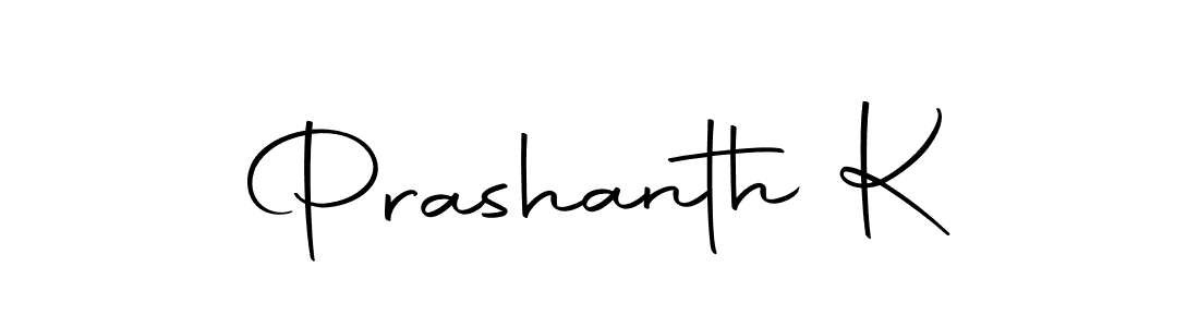 How to make Prashanth K name signature. Use Autography-DOLnW style for creating short signs online. This is the latest handwritten sign. Prashanth K signature style 10 images and pictures png