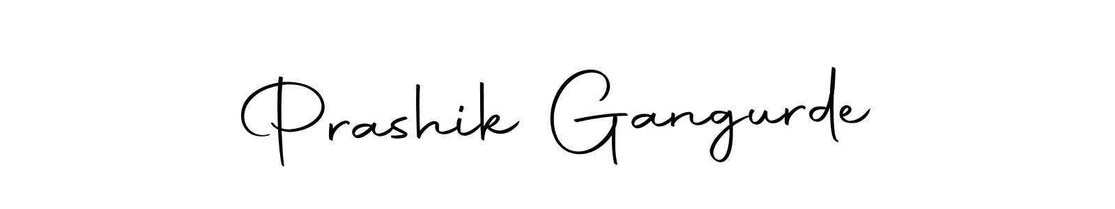 The best way (Autography-DOLnW) to make a short signature is to pick only two or three words in your name. The name Prashik Gangurde include a total of six letters. For converting this name. Prashik Gangurde signature style 10 images and pictures png