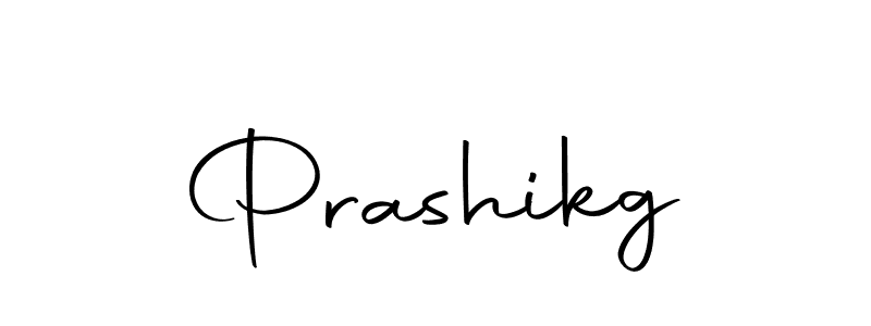 Create a beautiful signature design for name Prashikg. With this signature (Autography-DOLnW) fonts, you can make a handwritten signature for free. Prashikg signature style 10 images and pictures png