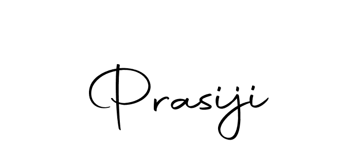 Design your own signature with our free online signature maker. With this signature software, you can create a handwritten (Autography-DOLnW) signature for name Prasiji. Prasiji signature style 10 images and pictures png