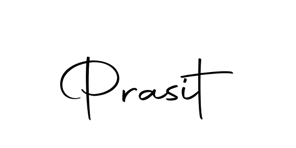 Design your own signature with our free online signature maker. With this signature software, you can create a handwritten (Autography-DOLnW) signature for name Prasit. Prasit signature style 10 images and pictures png
