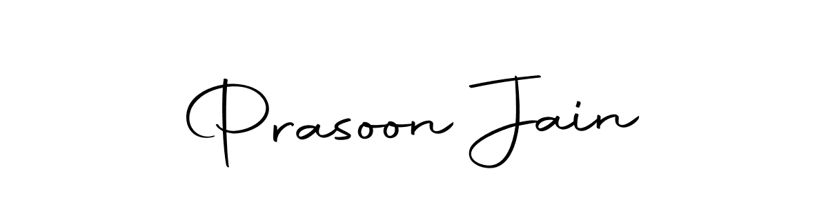 Make a beautiful signature design for name Prasoon Jain. Use this online signature maker to create a handwritten signature for free. Prasoon Jain signature style 10 images and pictures png