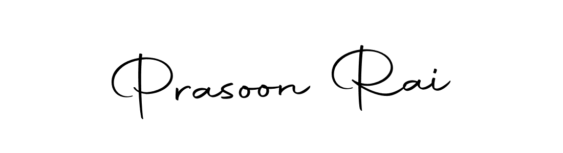 Use a signature maker to create a handwritten signature online. With this signature software, you can design (Autography-DOLnW) your own signature for name Prasoon Rai. Prasoon Rai signature style 10 images and pictures png