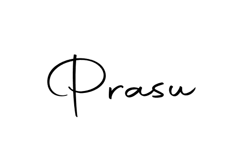 You should practise on your own different ways (Autography-DOLnW) to write your name (Prasu) in signature. don't let someone else do it for you. Prasu signature style 10 images and pictures png