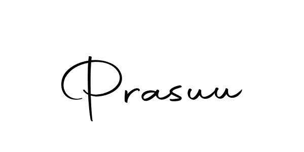 Prasuu stylish signature style. Best Handwritten Sign (Autography-DOLnW) for my name. Handwritten Signature Collection Ideas for my name Prasuu. Prasuu signature style 10 images and pictures png