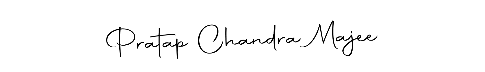 How to make Pratap Chandra Majee name signature. Use Autography-DOLnW style for creating short signs online. This is the latest handwritten sign. Pratap Chandra Majee signature style 10 images and pictures png