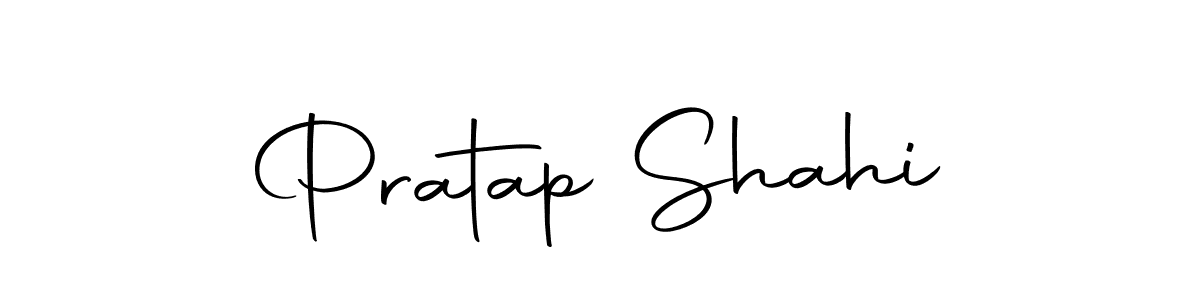 How to make Pratap Shahi name signature. Use Autography-DOLnW style for creating short signs online. This is the latest handwritten sign. Pratap Shahi signature style 10 images and pictures png