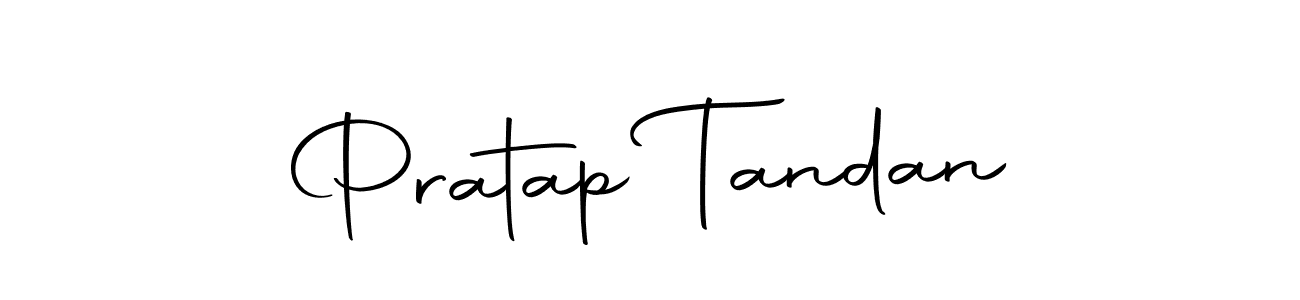 Create a beautiful signature design for name Pratap Tandan. With this signature (Autography-DOLnW) fonts, you can make a handwritten signature for free. Pratap Tandan signature style 10 images and pictures png