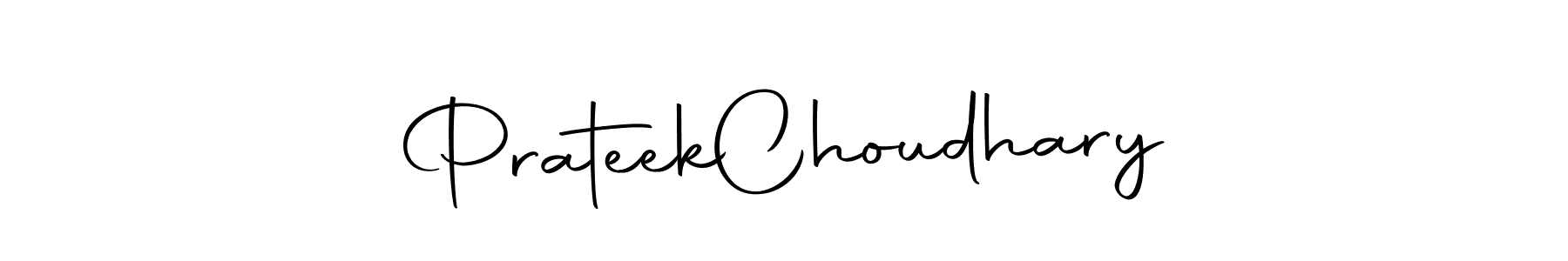 Make a short Prateek  Choudhary signature style. Manage your documents anywhere anytime using Autography-DOLnW. Create and add eSignatures, submit forms, share and send files easily. Prateek  Choudhary signature style 10 images and pictures png