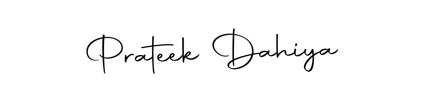 Make a beautiful signature design for name Prateek Dahiya. With this signature (Autography-DOLnW) style, you can create a handwritten signature for free. Prateek Dahiya signature style 10 images and pictures png