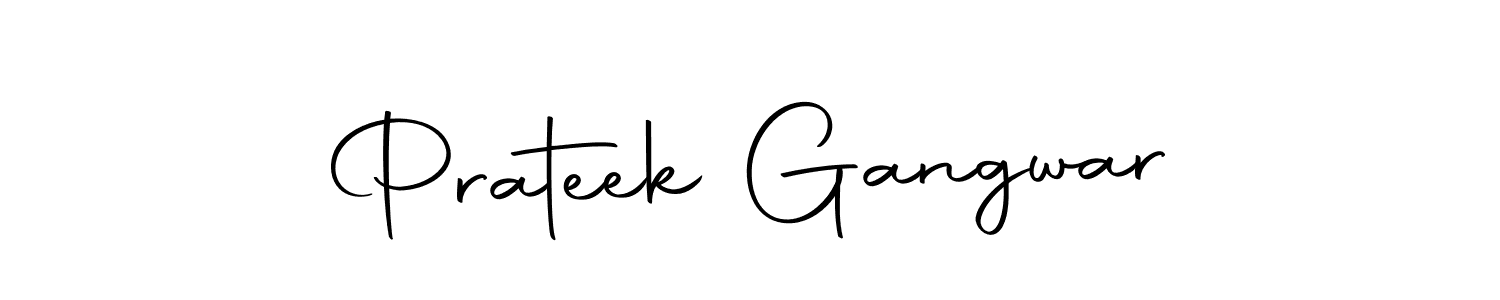 It looks lik you need a new signature style for name Prateek Gangwar. Design unique handwritten (Autography-DOLnW) signature with our free signature maker in just a few clicks. Prateek Gangwar signature style 10 images and pictures png