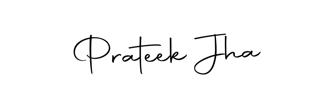 Make a beautiful signature design for name Prateek Jha. With this signature (Autography-DOLnW) style, you can create a handwritten signature for free. Prateek Jha signature style 10 images and pictures png
